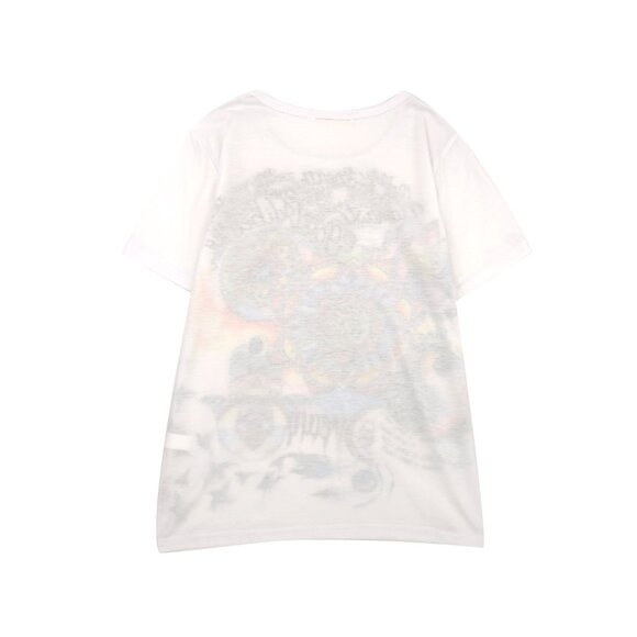 Colorful Mandala Graphic T-Shirt Spiritual Print Short Sleeve Tee Abstract Boho - Picture 4 of 5